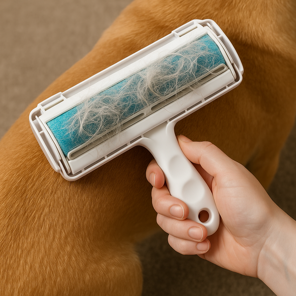 Pet Hair Roller - 2-Way Reusable Brush | Dog & Cat