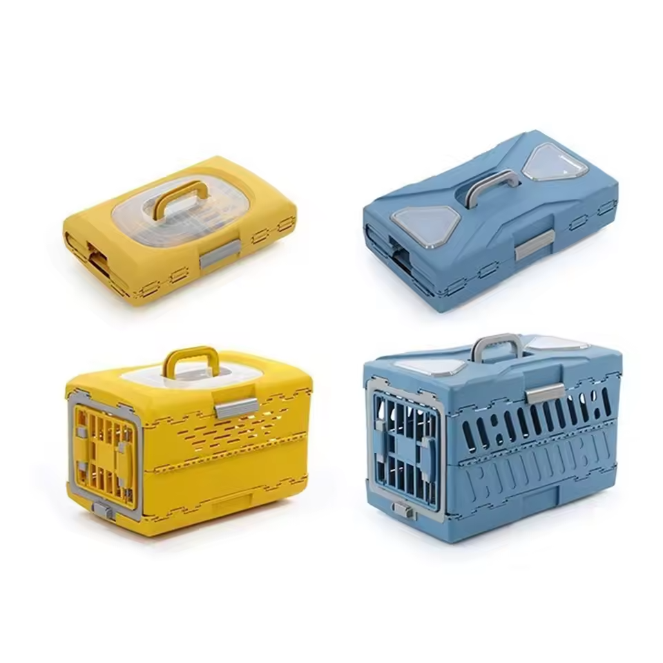 Foldable and Breathable Pet Carrier – For Puppies, Cats, Rabbits & Small Animals