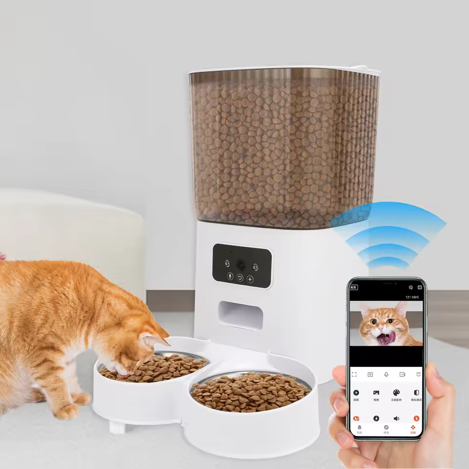 5L Smart Feeder with Camera & WiFi App – Smart Feeder for Cats and Dogs