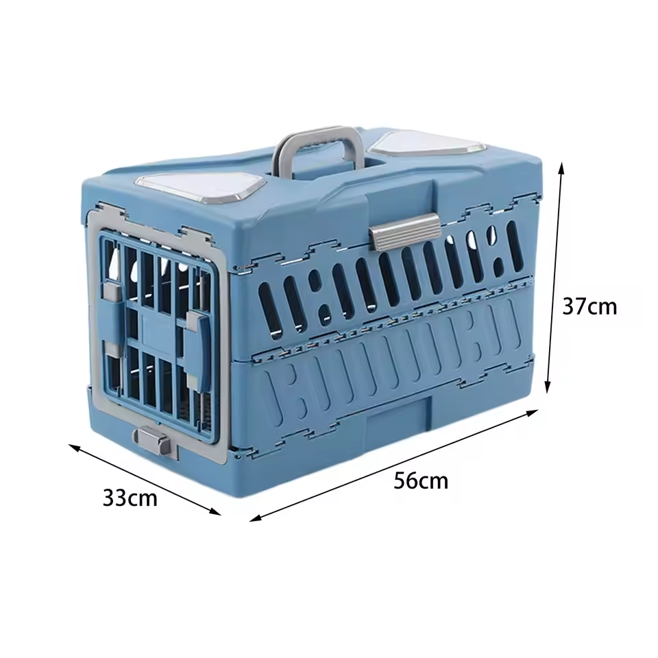 Foldable and Breathable Pet Carrier – For Puppies, Cats, Rabbits & Small Animals