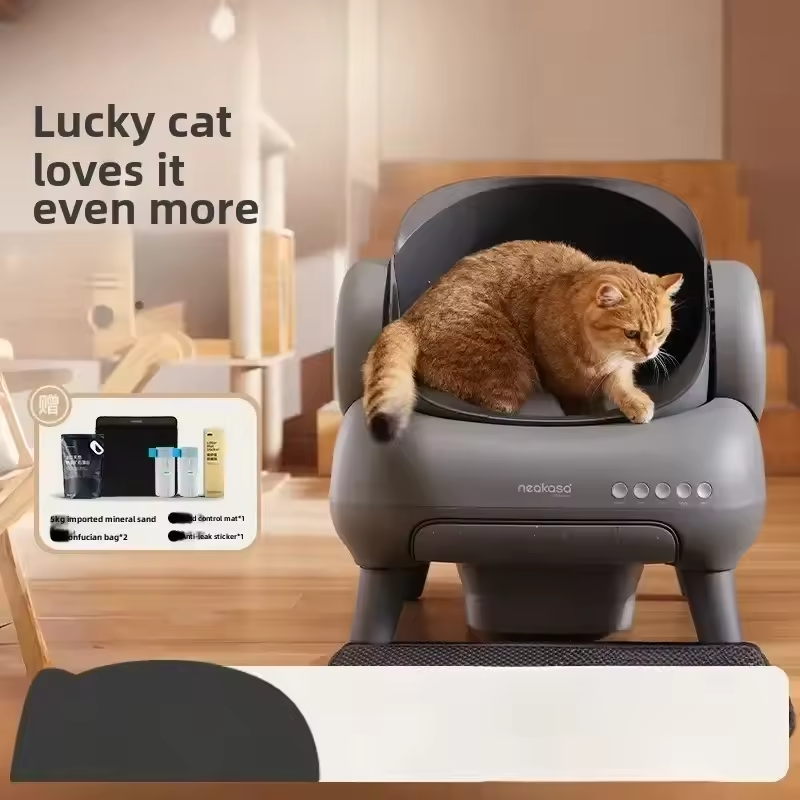 Bac à Litière Intelligent Automatique – Nettoyage Électrique & Hygiène Sans Effort | Ultra Silencieux