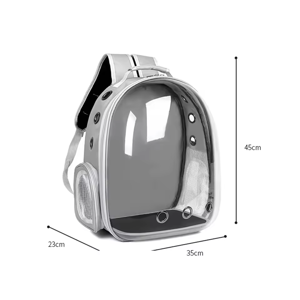Transparent Capsule Cat Backpack - 360° Vision Stylish Carrier