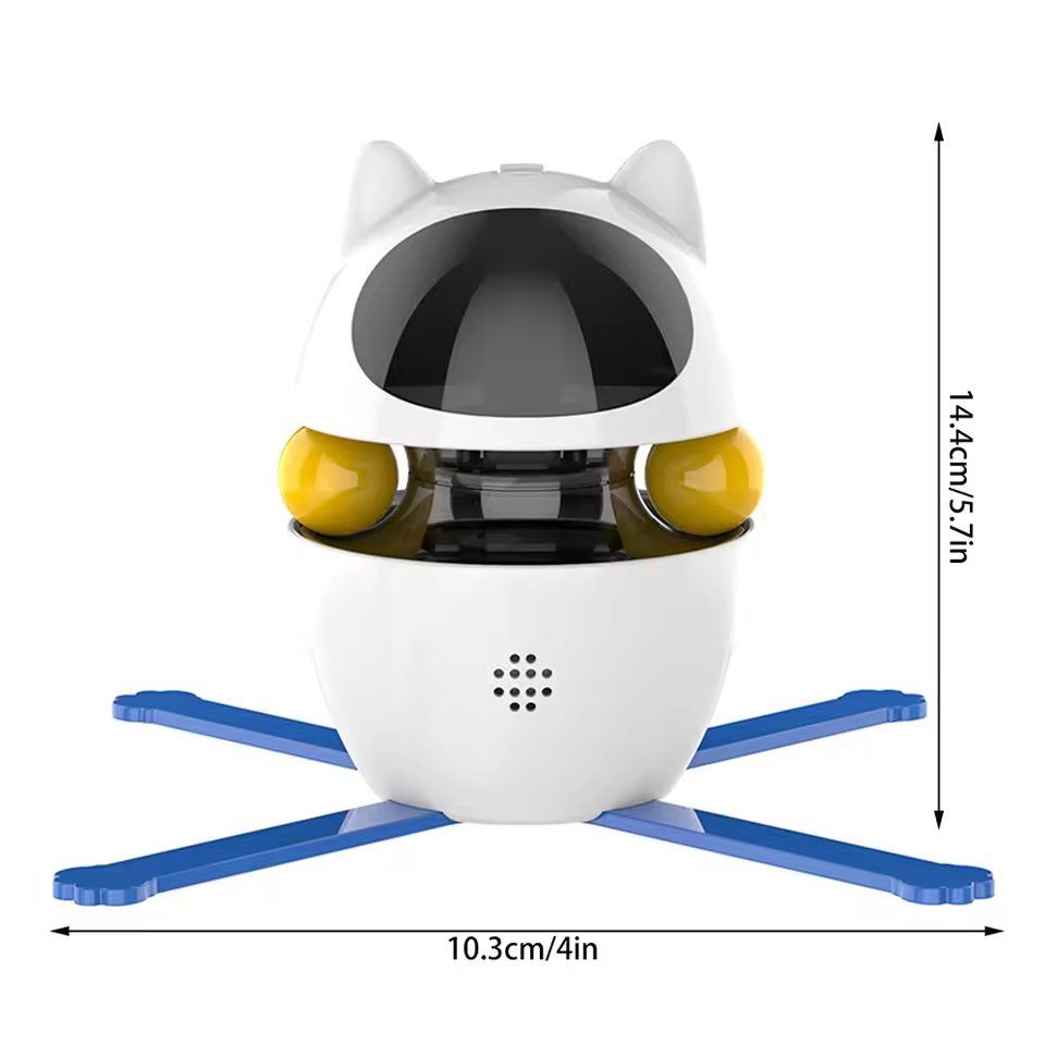 3-in-1 Electric Cat Toy – Interactive Laser, Ball & Feather | Smart Entertainment
