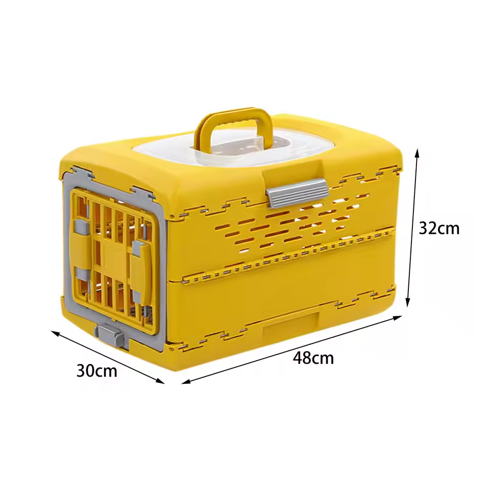 Foldable and Breathable Pet Carrier – For Puppies, Cats, Rabbits & Small Animals