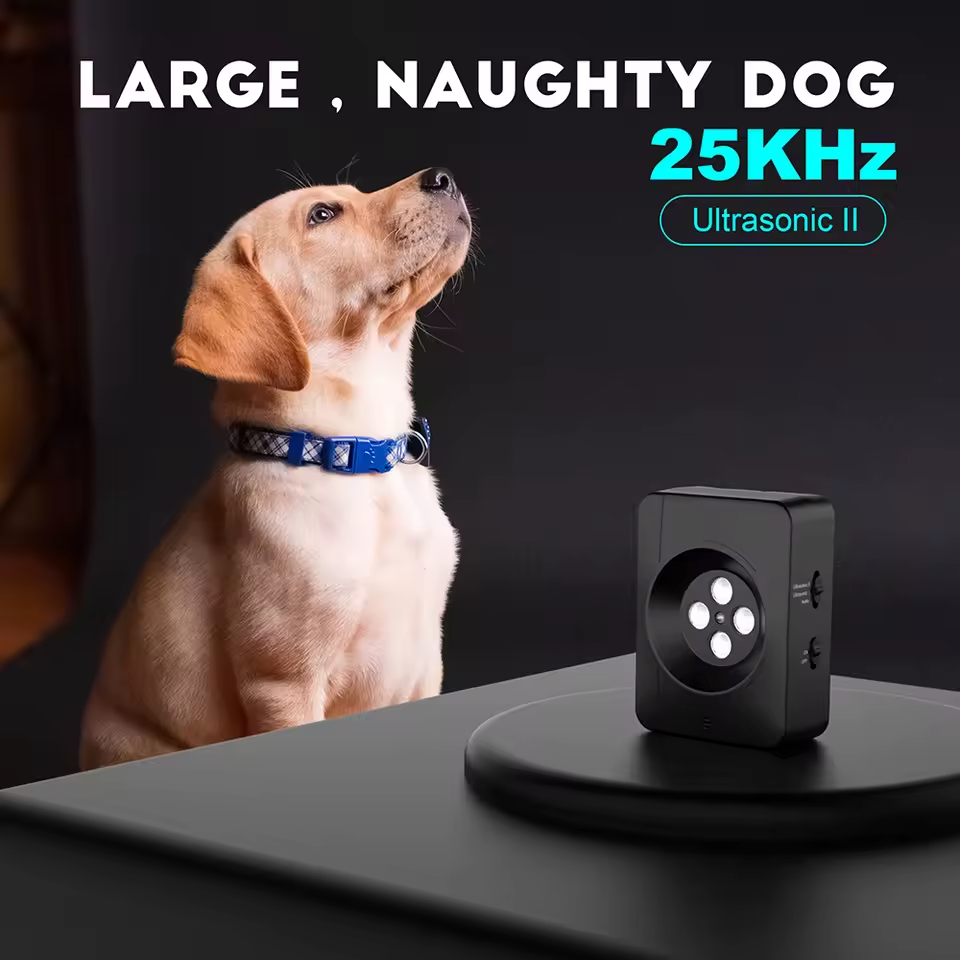 Ultrasonic Anti-Bark Device – 3 Modes | Quiet & Effective Control