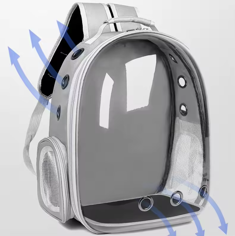 Transparent Capsule Cat Backpack - 360° Vision Stylish Carrier