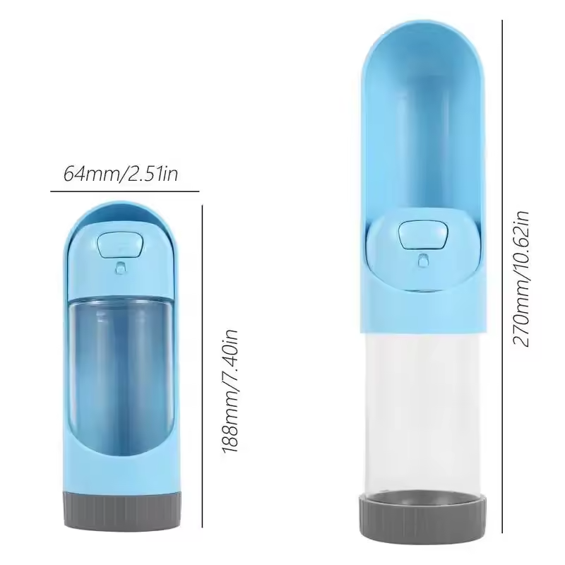 Portable Pet Water Bottle – Leak-Proof & Filtration | Easy Hydration on the Go