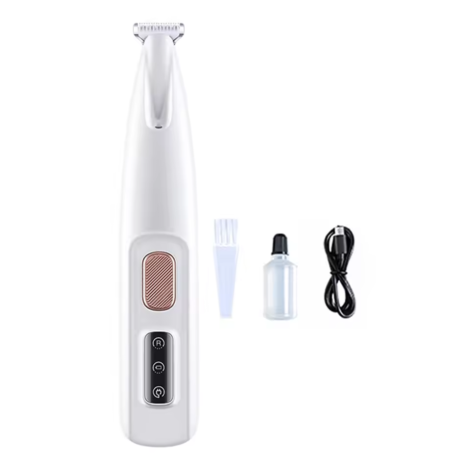 Mini Dog Paw Clipper – Built-in LED & Waterproof | Precise & Quiet Grooming