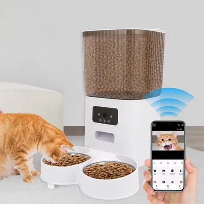 5L Smart Feeder with Camera & WiFi App – Smart Feeder for Cats and Dogs