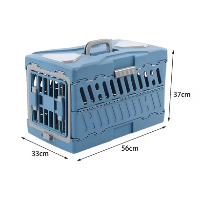 Foldable and Breathable Pet Carrier – For Puppies, Cats, Rabbits & Small Animals