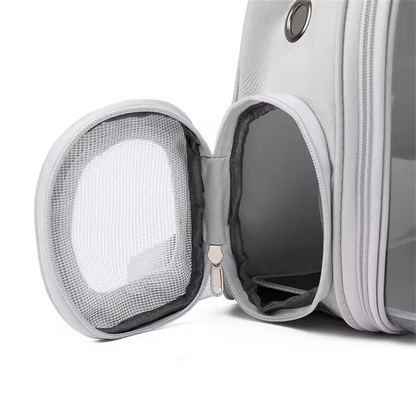 Transparent Capsule Cat Backpack - 360° Vision Stylish Carrier