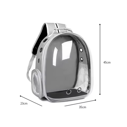 Transparent Capsule Cat Backpack - 360° Vision Stylish Carrier