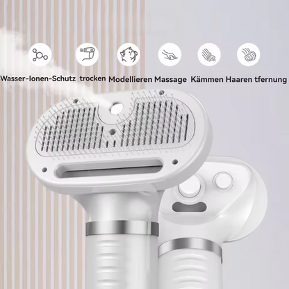 6-in-1 Grooming Kit for Dogs & Cats – Hair Dryer, Clipper, File & Brush | Complete Home Care
